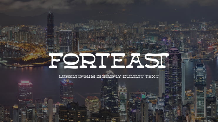 Forteast Font