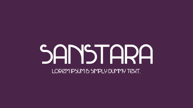 Sanstara Font