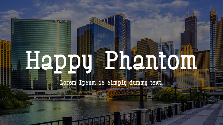 Happy Phantom Font Family
