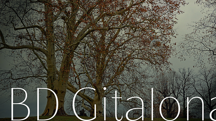 BD Gitalona Font