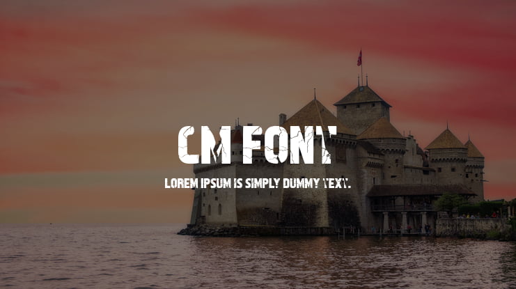 CM Font