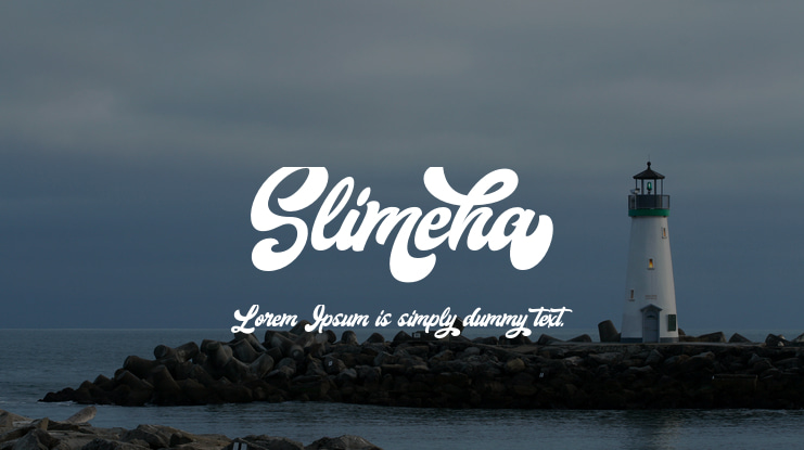 Slimeha Font