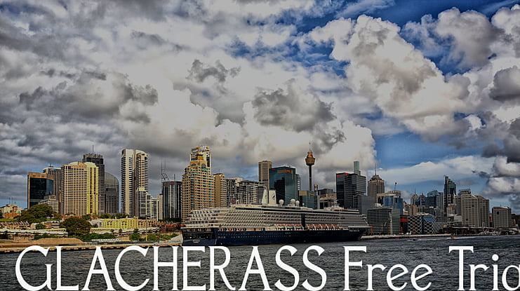 GLACHERASS Free Trial Font