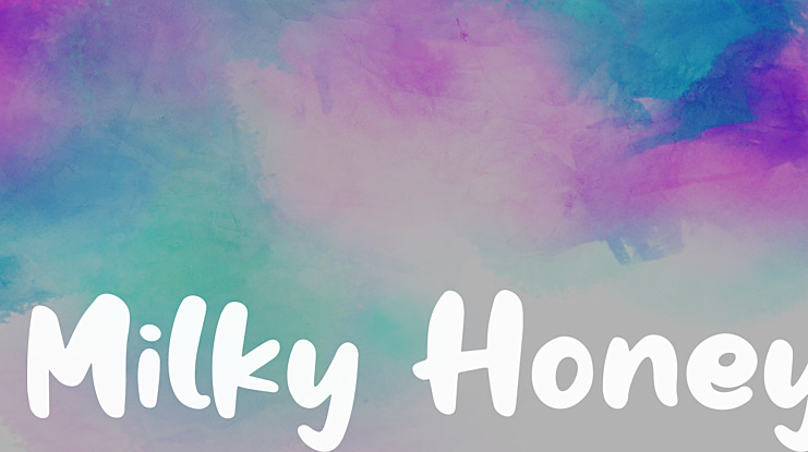 Milky Honey Font