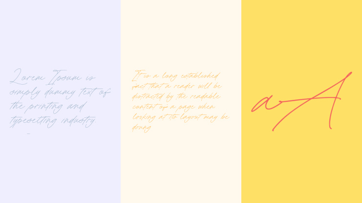 Roadway Signature Font