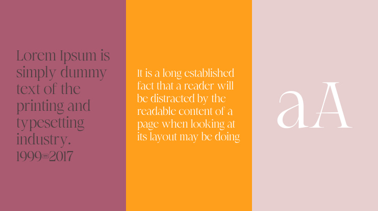 GLAMORE Free Trial Font