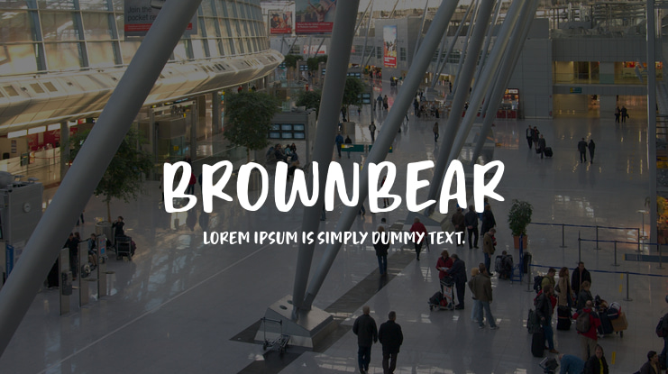 Brownbear Font