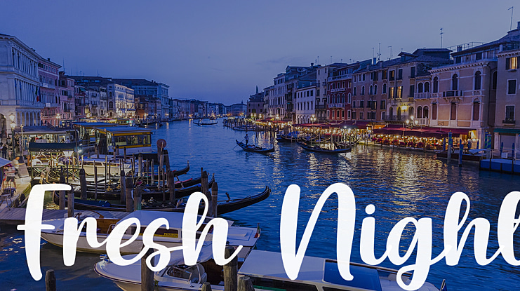 Fresh Night Font