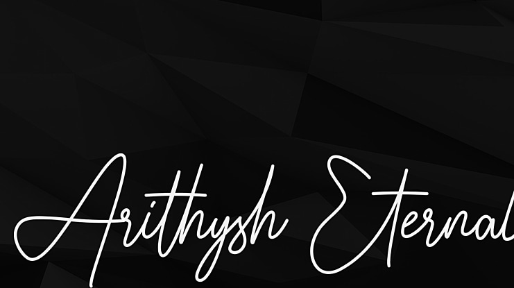 Arithysh Eternal Font
