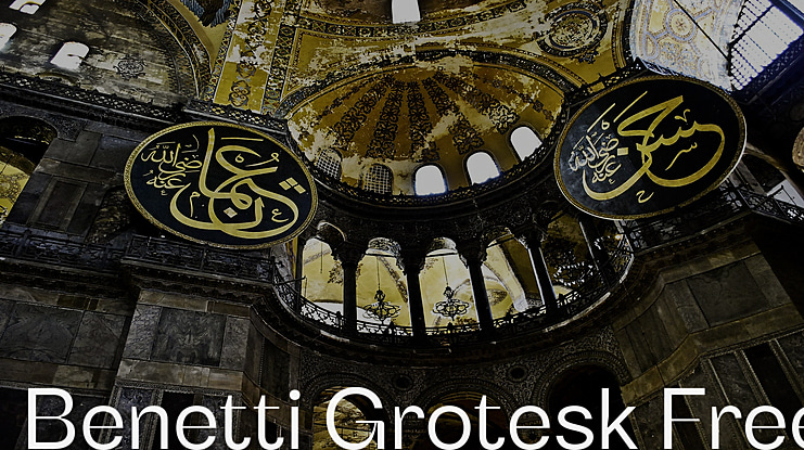 Benetti Grotesk Free Font