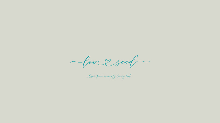 love seed Font