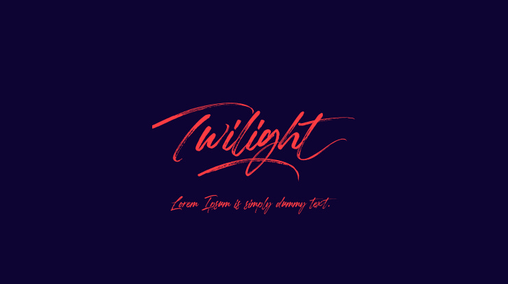 Twilight Font
