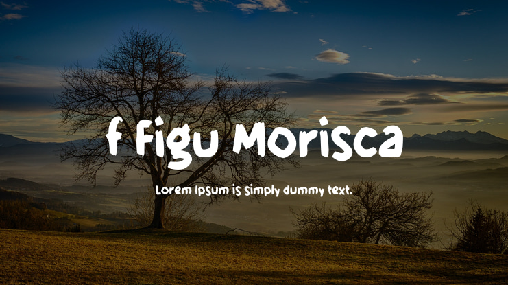 f Figu Morisca Font