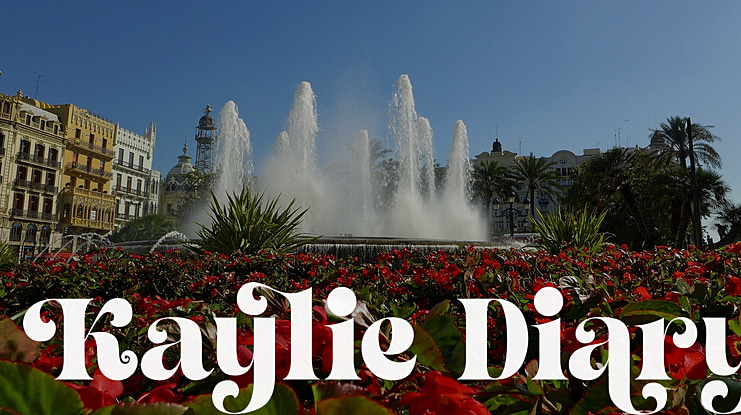 Kaylie Diary Font