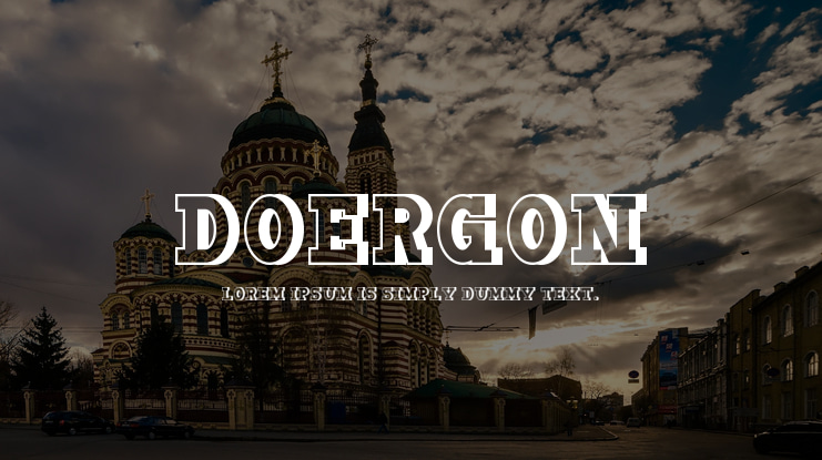 Doergon Font Family