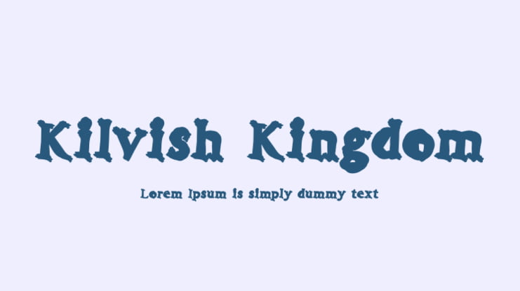 Kilvish Kingdom Font