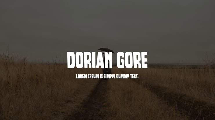 Dorian Gore Font Family