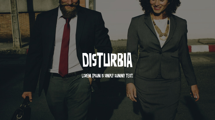 Disturbia Font Family