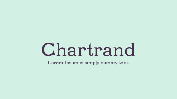 Chartrand Font