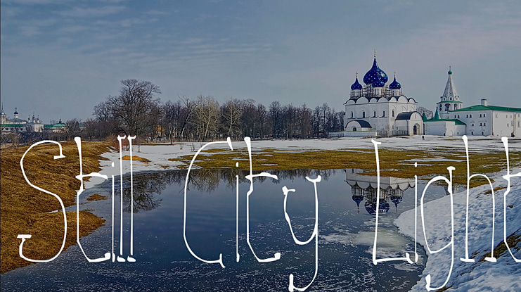 Still City Light Font Family