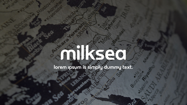 Milksea Font