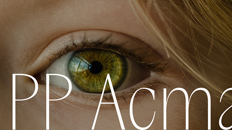 PP Acma Font Family