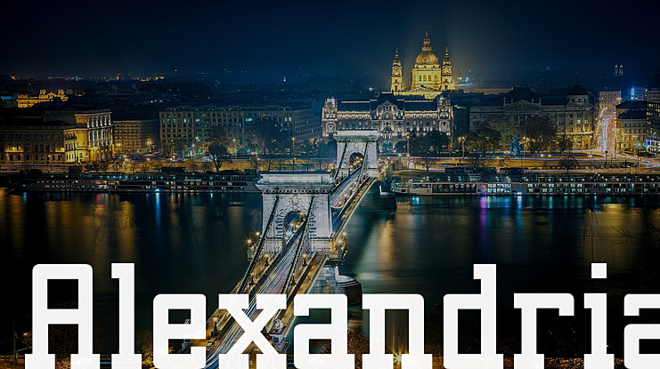 Alexandria Font