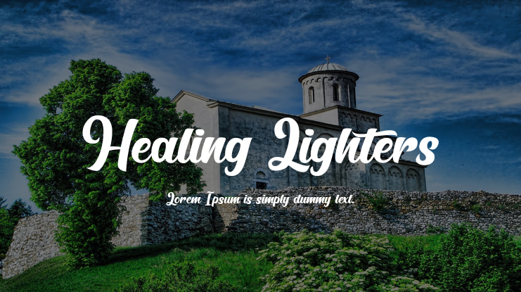 Healing Lighters Font Family