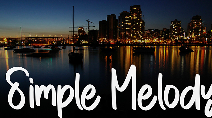 Simple Melody Font