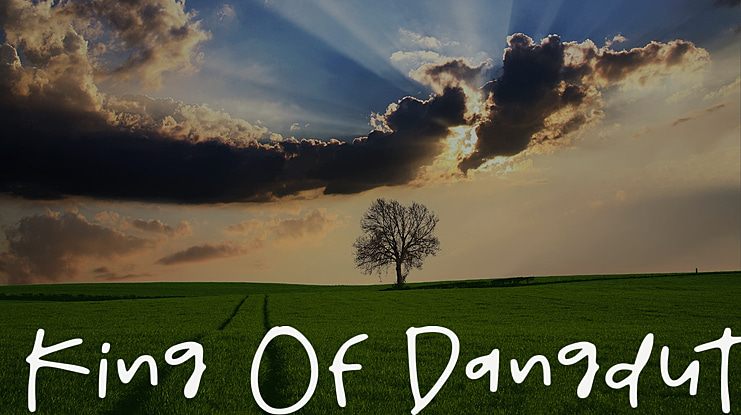 King Of Dangdut Font