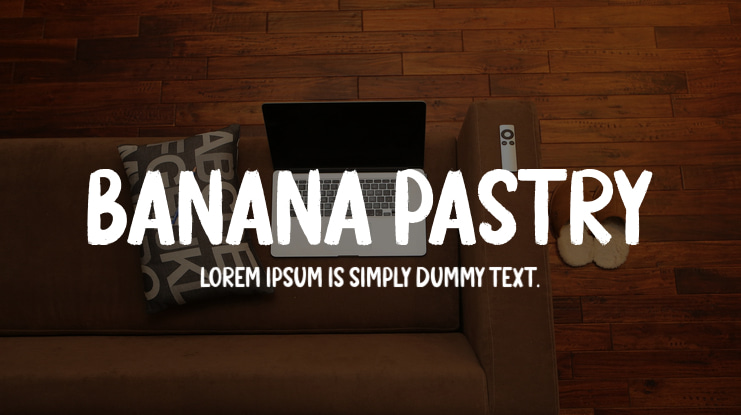 Banana Pastry Font