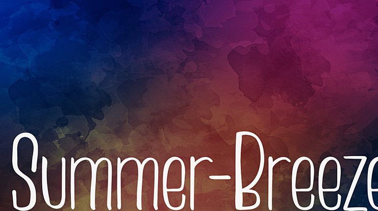 Summer-Breeze Font