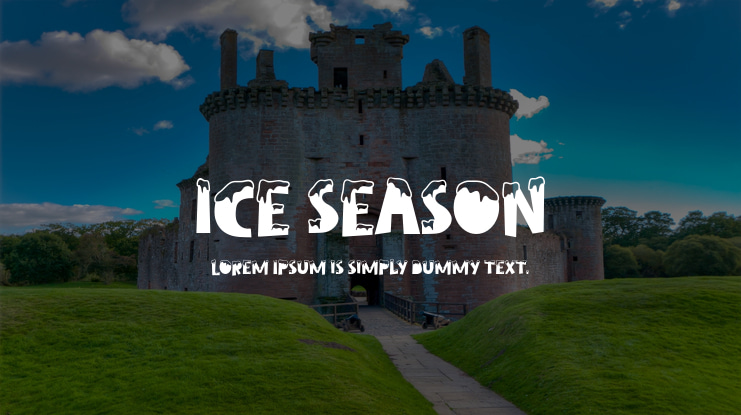 Ice Season Font