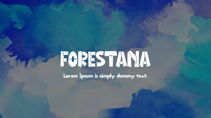 FORESTANA Font