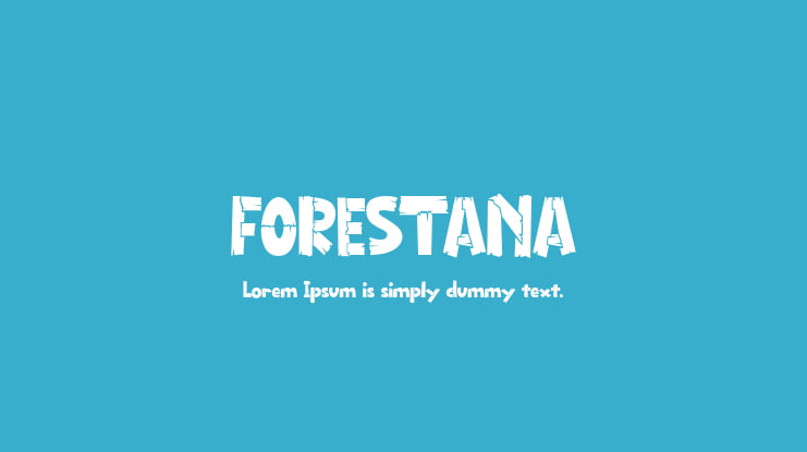 FORESTANA Font