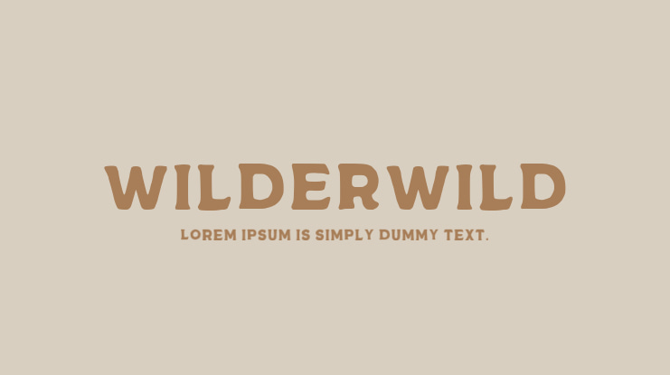 Wilderwild Font