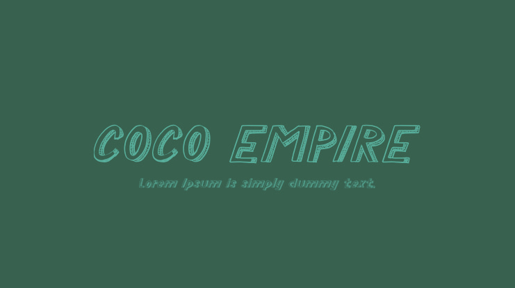 COCO EMPIRE Font