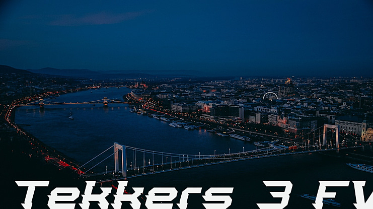 Tekkers 3 FV Font