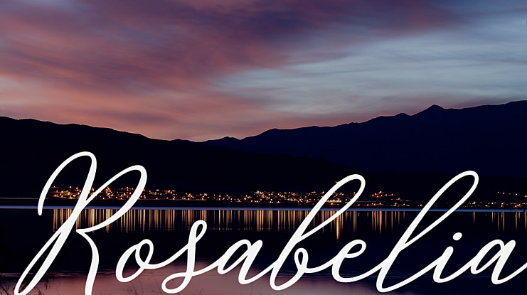 Rosabelia Font Family