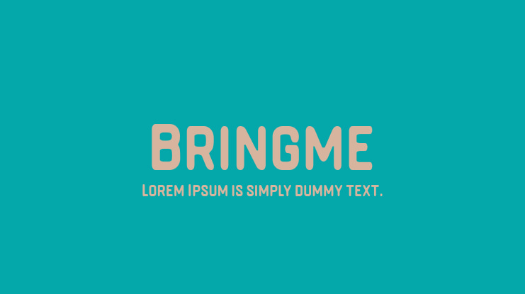 Bringme Font Family