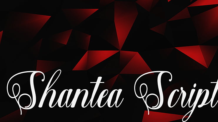 Shantea Script Font