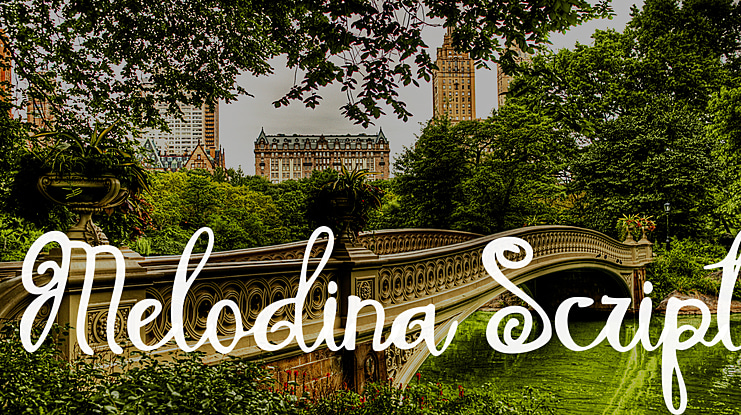 Melodina Script Font