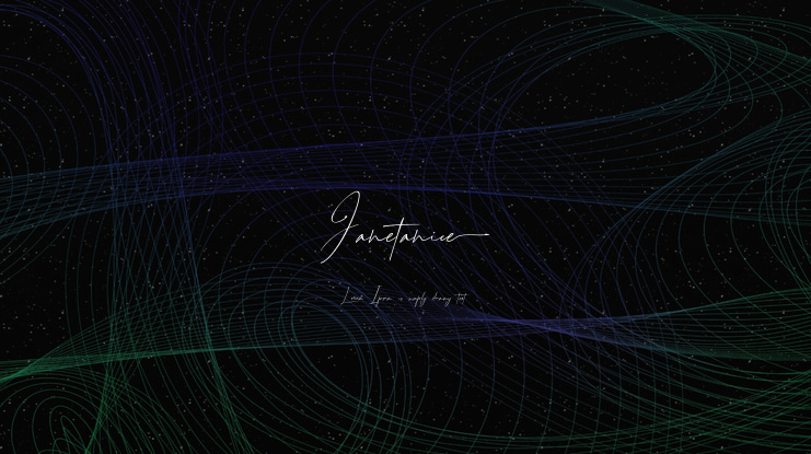 Janetanice Font