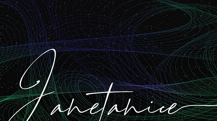 Janetanice Font