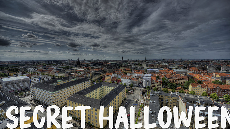 Secret Halloween Font
