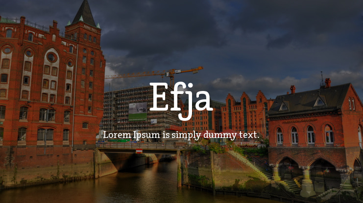 Efja Font