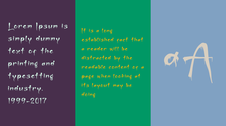 Ghost Activity Blood Font