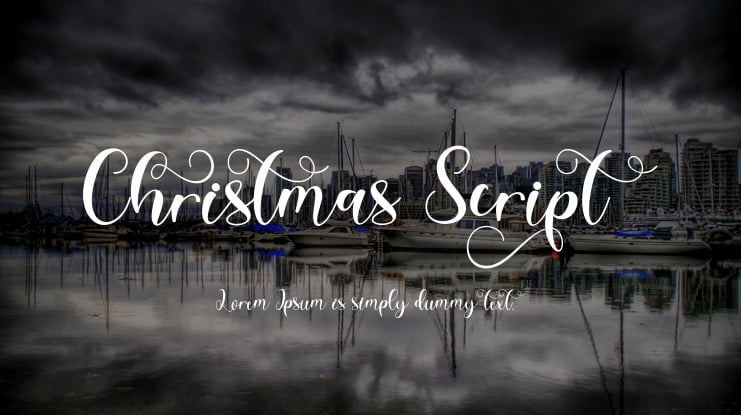Christmas Script Font