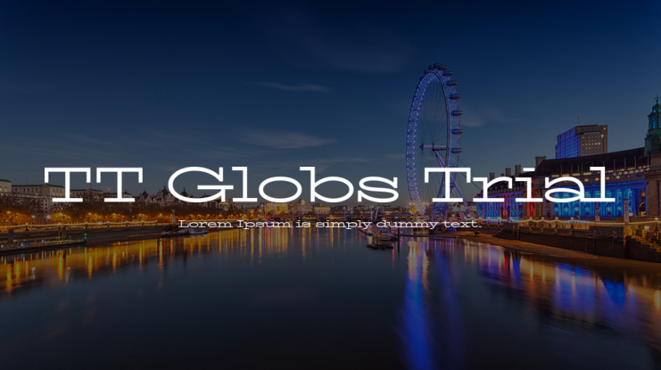 TT Globs Trial Font Family