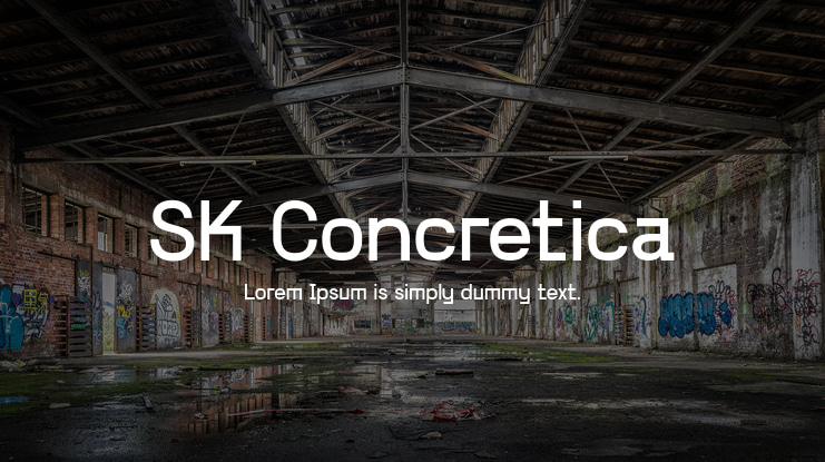 SK Concretica Font